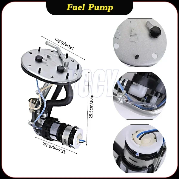 16700-MAF-000 Motorcycle Fuel Pump Assembly Fit For HONDA ​GL1500 GL1500A GL1500SE Goldwing 1988-2000 16700MAF000 16700-MN5-000