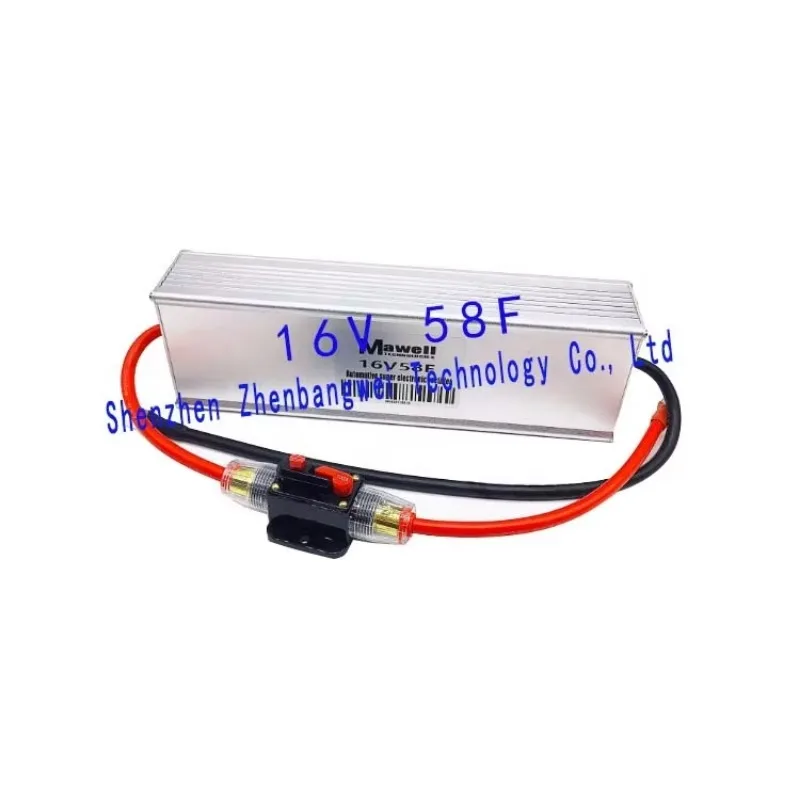 ZBW ماكسويل سيارة الصوت الترا مكثف الجرافين تخزين الطاقة مكثف فائق بطارية 48 فولت 165F البنك المكثفات الفائقة #6