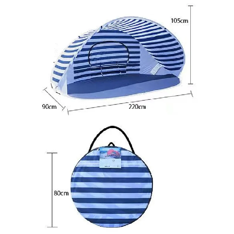 Portable Ultra-Light Camping Tent, Rainproof and Sunscreen, Quick-open Tent, Nature Hike, Bushcraft Beach Tourist Awning - Image 6