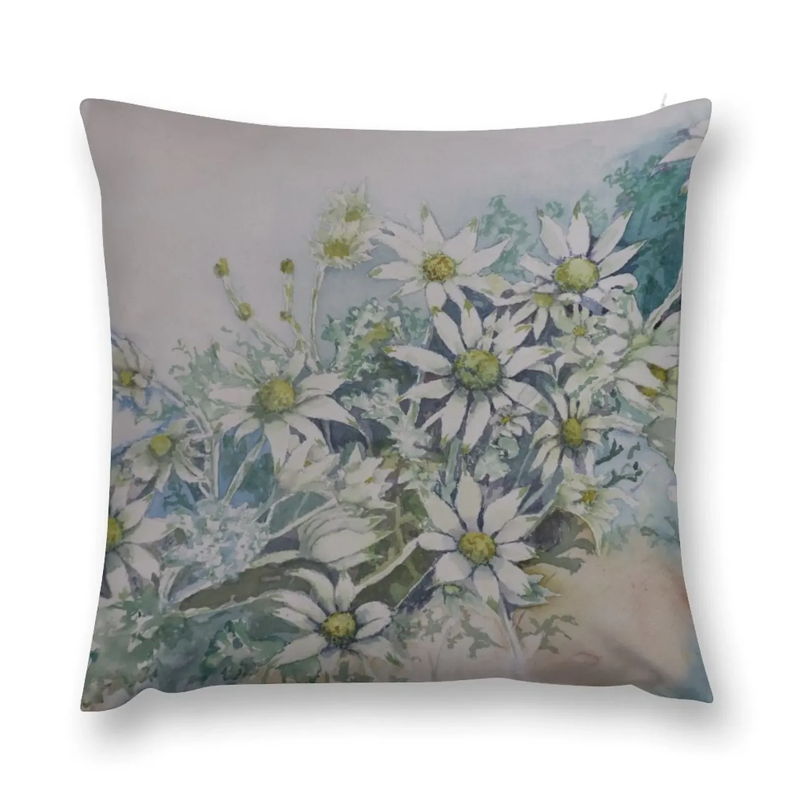 East Coast Flannel Flower Throw Pillow christmas ornaments 2025 Custom Cushion Photo Covers For Sofas Sofas Covers pillow