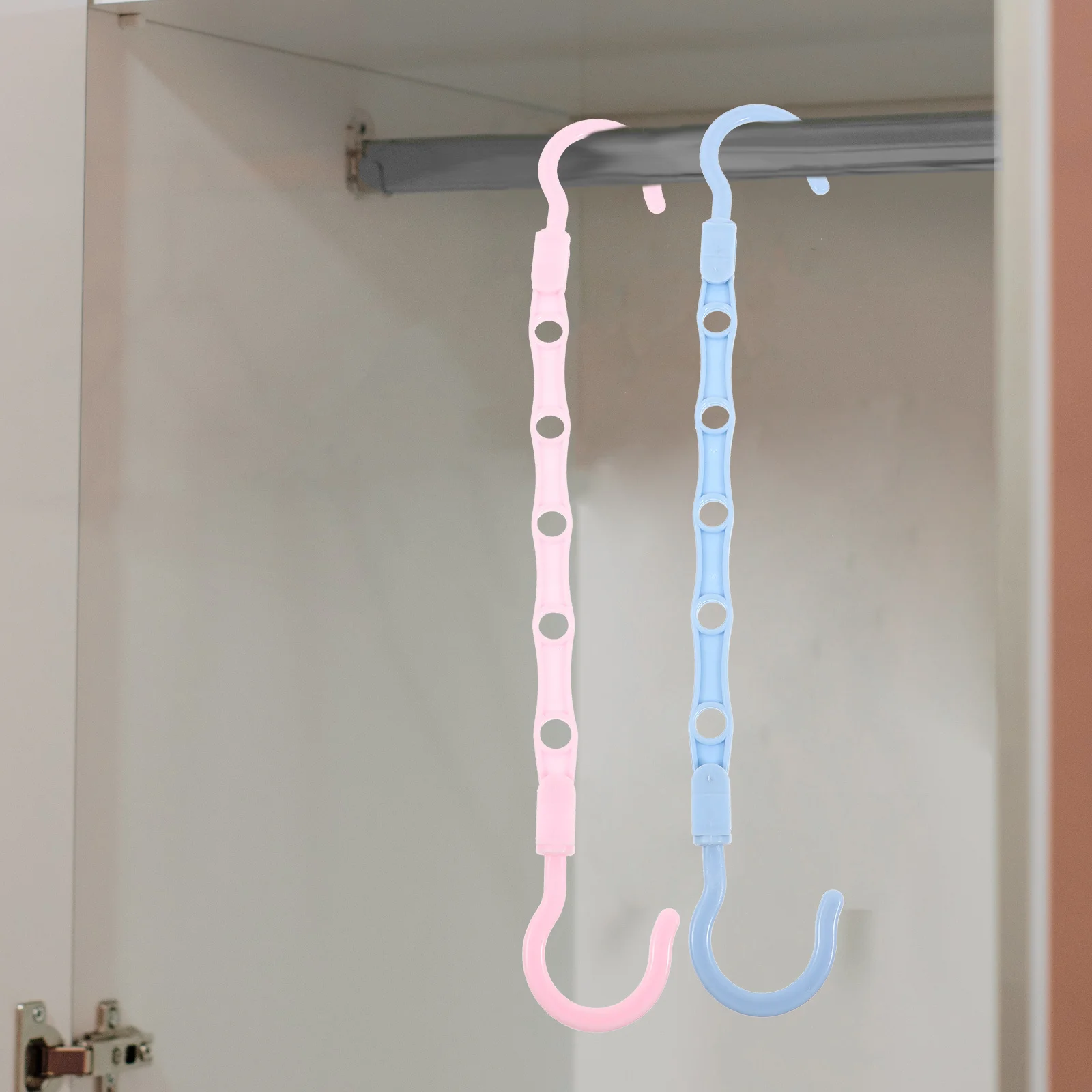 

6Pcs Space Saving Windproof Hangers Multi-Functional Clothes Organizer Heavy Coat Closet Storage Hanger Space Saving Hanger