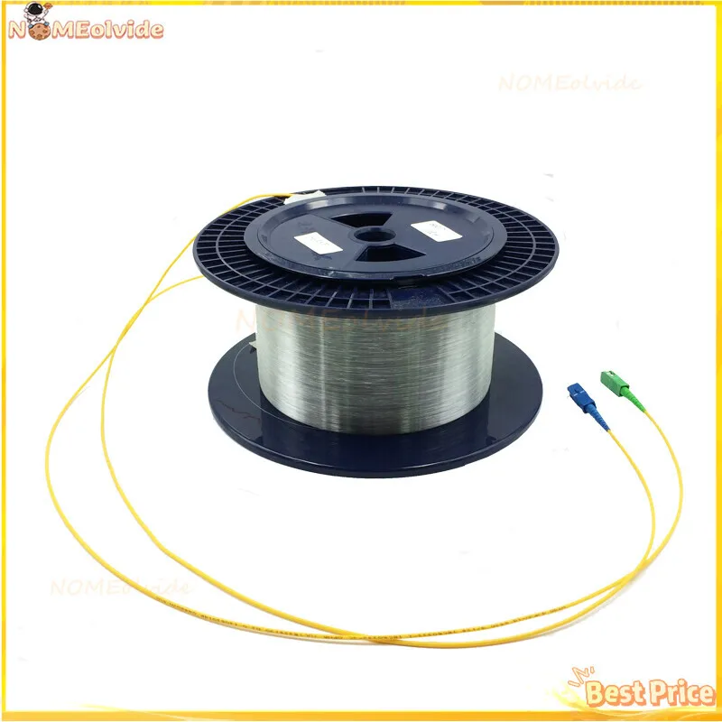 

OTDR Test Optical Fiber Reels SC/UPC-SC/APC 1-60KM Singlemode Bare Measuring Cable G652D OTDR Test Optical Fiber Reels