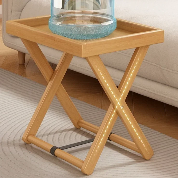 Multi-functional Folding mini side table, living room storage side corner table, small table