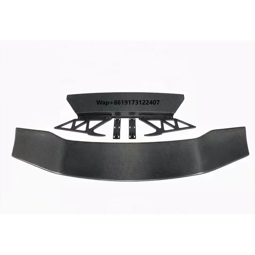 Auto Parts DMC Style Dry Carbon Fiber Wing Spoiler For Lp580 Lp610 Car Body Kit