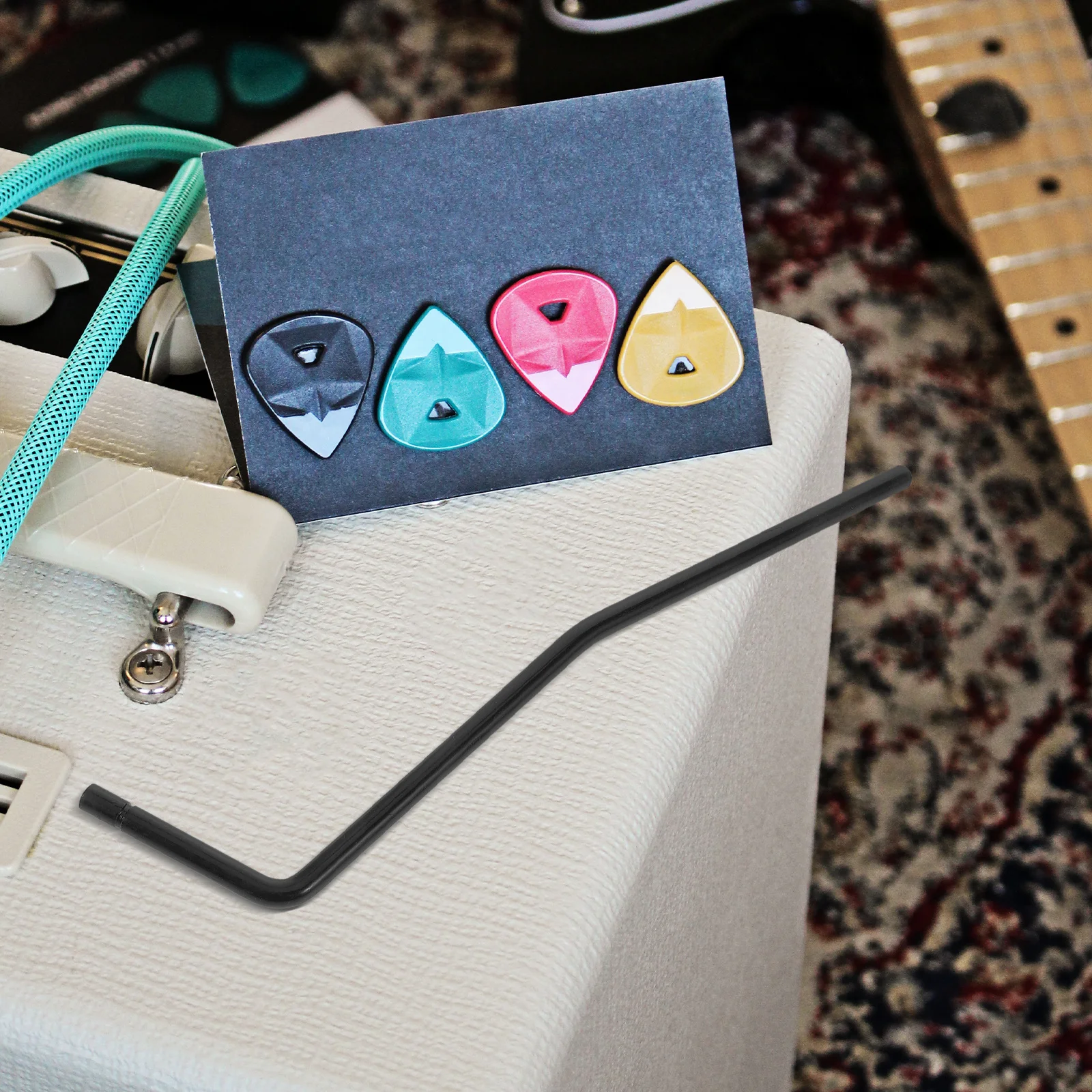 

Electric Guitar Bridge Parts Arm Bar Replacement Tremolo Accessory Whammy Vibrato