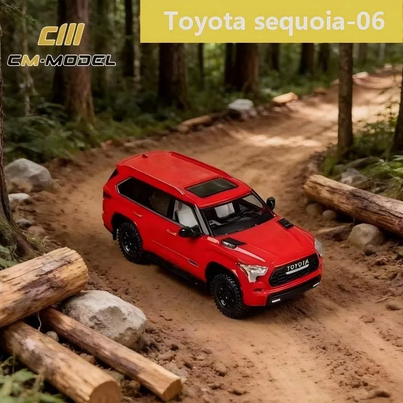 CM 1/64 Toyota Sequoia-06   Alloy Die Casting Car Model Collection Model Boy Gift Christmas Gift Boy's Toy
