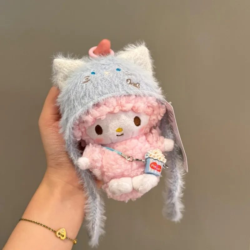 anime My Sweet Piano Kawaii pp cotton stuffing Plush toys 12cm doll keychain pendant couple bag packaging decoration gift