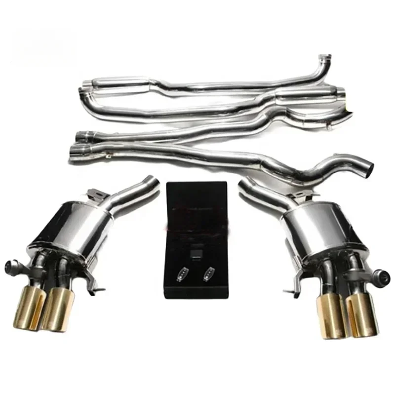 Stainless Steel Excape Mid Section Pipe, Modification System, BMW M6, S63, F12, F13, High Quality