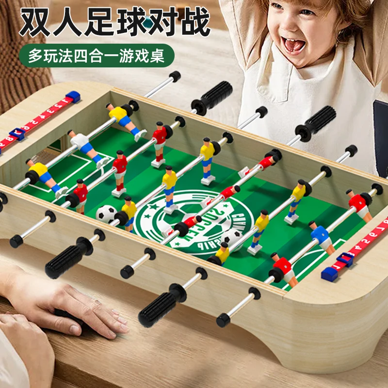 

Children's table football parent-child interaction boy desktop double play table game table birthday gift educational toy