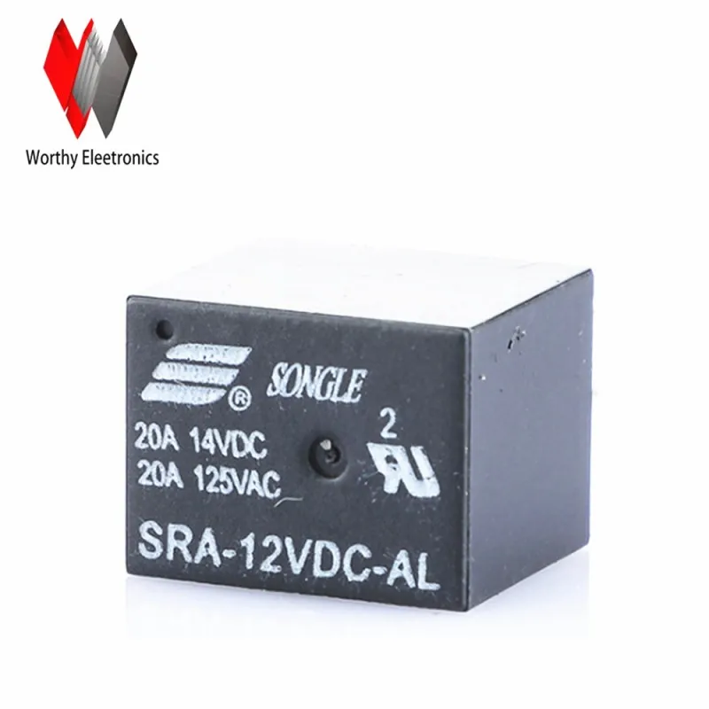 

Free shiping wholesale 10pcs/lot relay SRA-12VDC-AL
