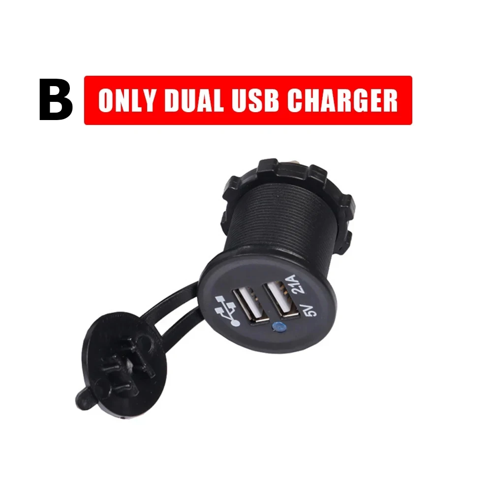 For Honda CB500X CB 500X CB 500 X CB500 X 2023 Motorcycle Accessories Cellphone Dual USB Fast Charger Relay Adapter Plug Socket view 3