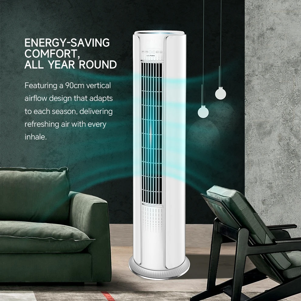 High-Efficiency Energy-Saving R32 Vertical Variable Frequency Electric Air Conditioner Dehumidifier Air Household