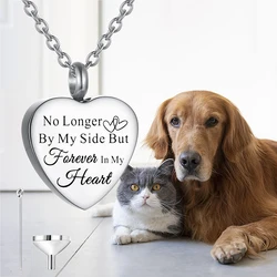 Heart Urn Necklace for Ashes for Women Stainless Steel Memorial Loved One Ashes Keepsake Urn Locket Small Cremation Jewelry 