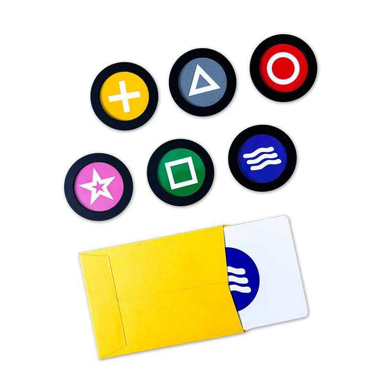 Chip di previsione dei virus ESP Previsione dei virus Predicazioni Semplici oggetti di scena magici da primo piano Illusioni performanti Espedienti Mentalismo