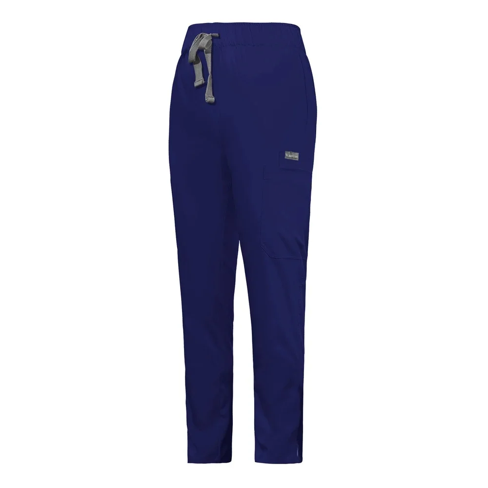 

Dental Clinic Veterinary PantsBrand New High Quality Hot Sale Scrubs Pants Elastic Waist Multi Pocket Work Uniform Summer Pants