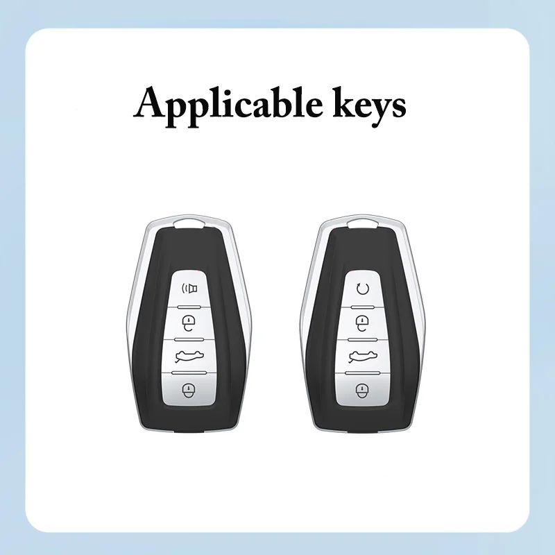 TPU Car Remote Key Case Cover Holder Shell For Geely Emgrand X7 EX7 Coolray 2019-2020 Auto Styling Fob Accessories