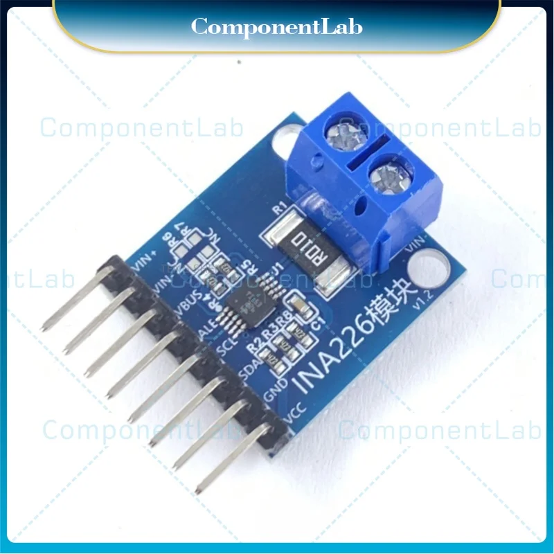 

New original INA226 module - Voltage and current measurement, power, I2C interface, Arduino microcontroller program, power meter