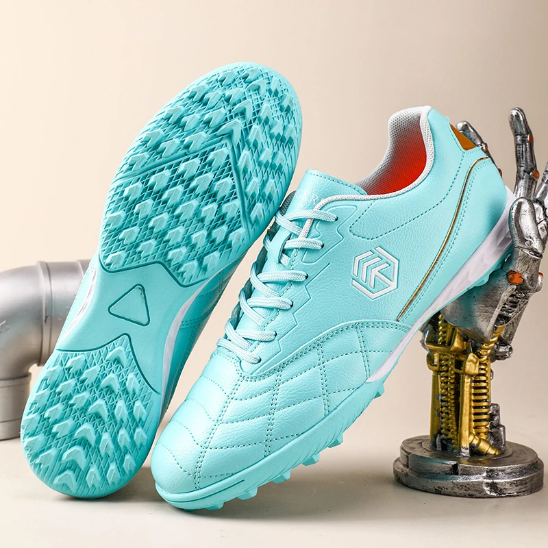 Neue Männer Fußball Stiefel Gras Atmungsaktive Spiel Outdoor Sport Fußball Schuhe Stollen Lange Spikes Komfortable Training Jungen Nicht Slip – Detail 12