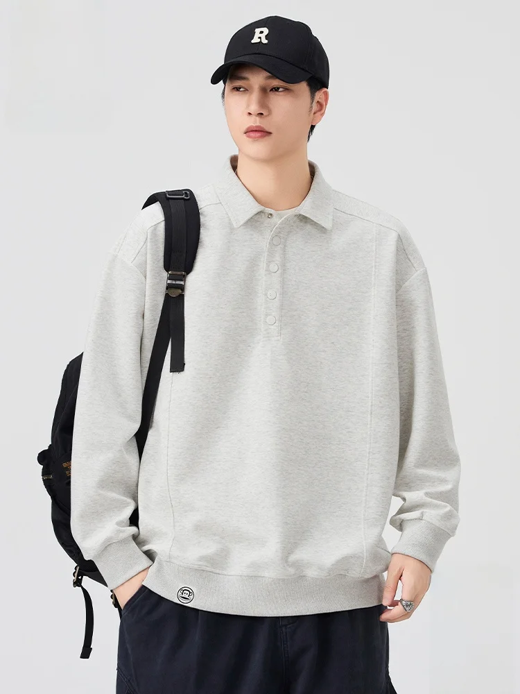 

PaulFrank Men's Long Sve Crew Ne Sweatirt Casual Loose Color American Sle Comfortable Autumn New Faion