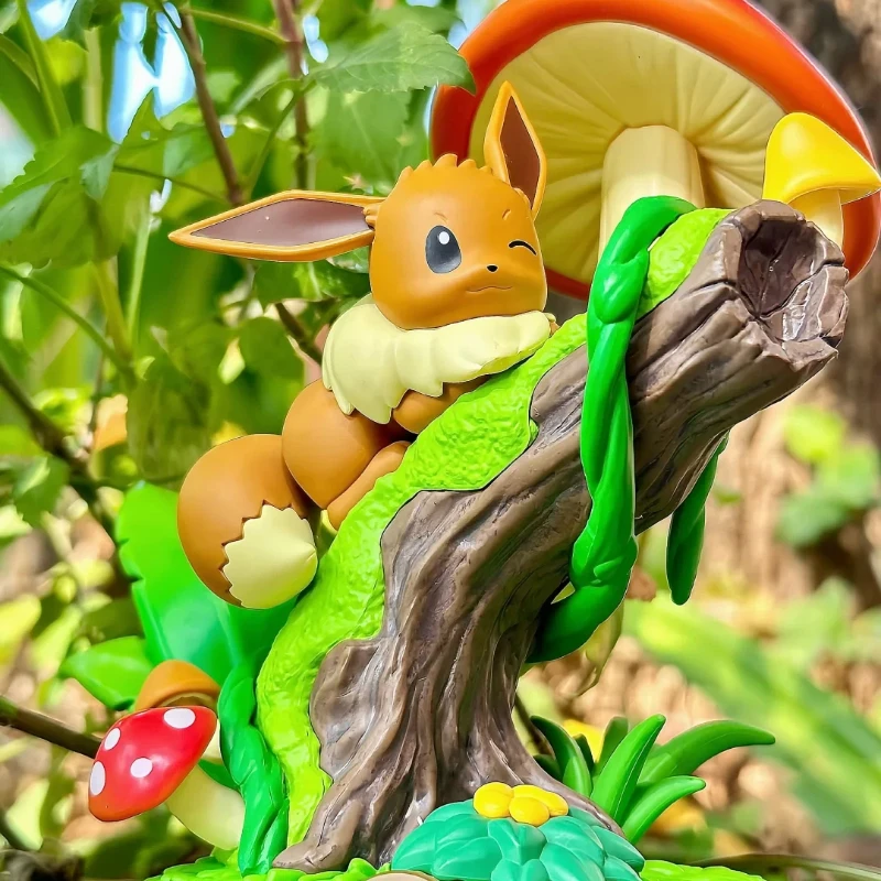 2026 Original Funism Pokemon Serie Eevee 3th Blind Box Anime Figure Doll Toy Desktop Decoration Model Festival Birthday Gift view 2