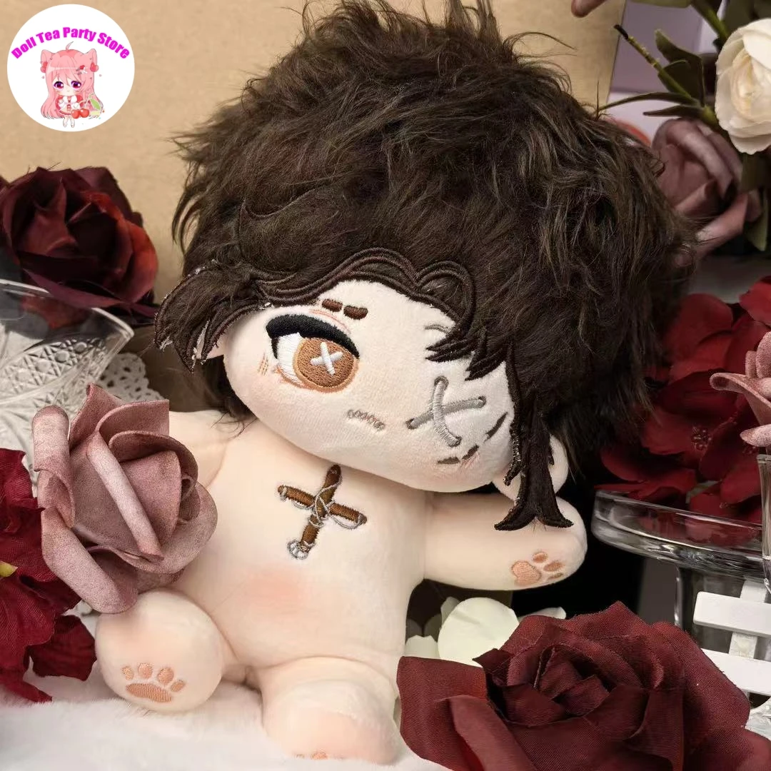 

Identity Ⅴ The Puppeteer Matthias Czernin Cotton Doll Toys 20cm Anime Plush Stuffed Body With Skeleton Dress Up Plushies