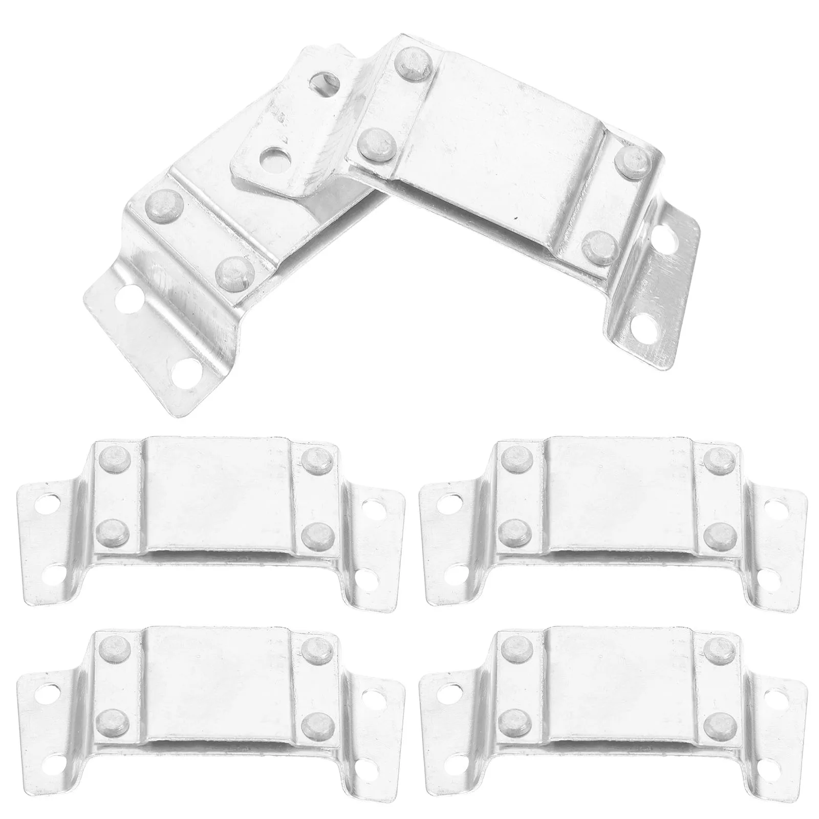 6Pcs Headlamp Holder Strong Safety Light Stand for Miner Construction Worker Hard Hat Lighting Clip