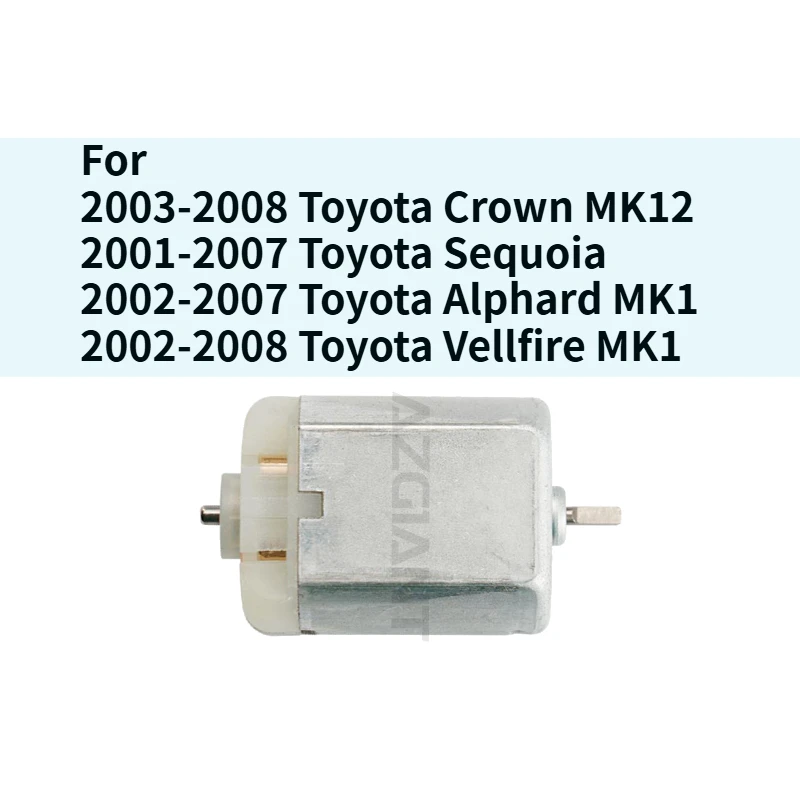 

For Toyota Crown Sequoia Alphard Vellfire Car Side Wing Exterior Rearview Mirror Folding Engine Electric Motor Repair Kit Power