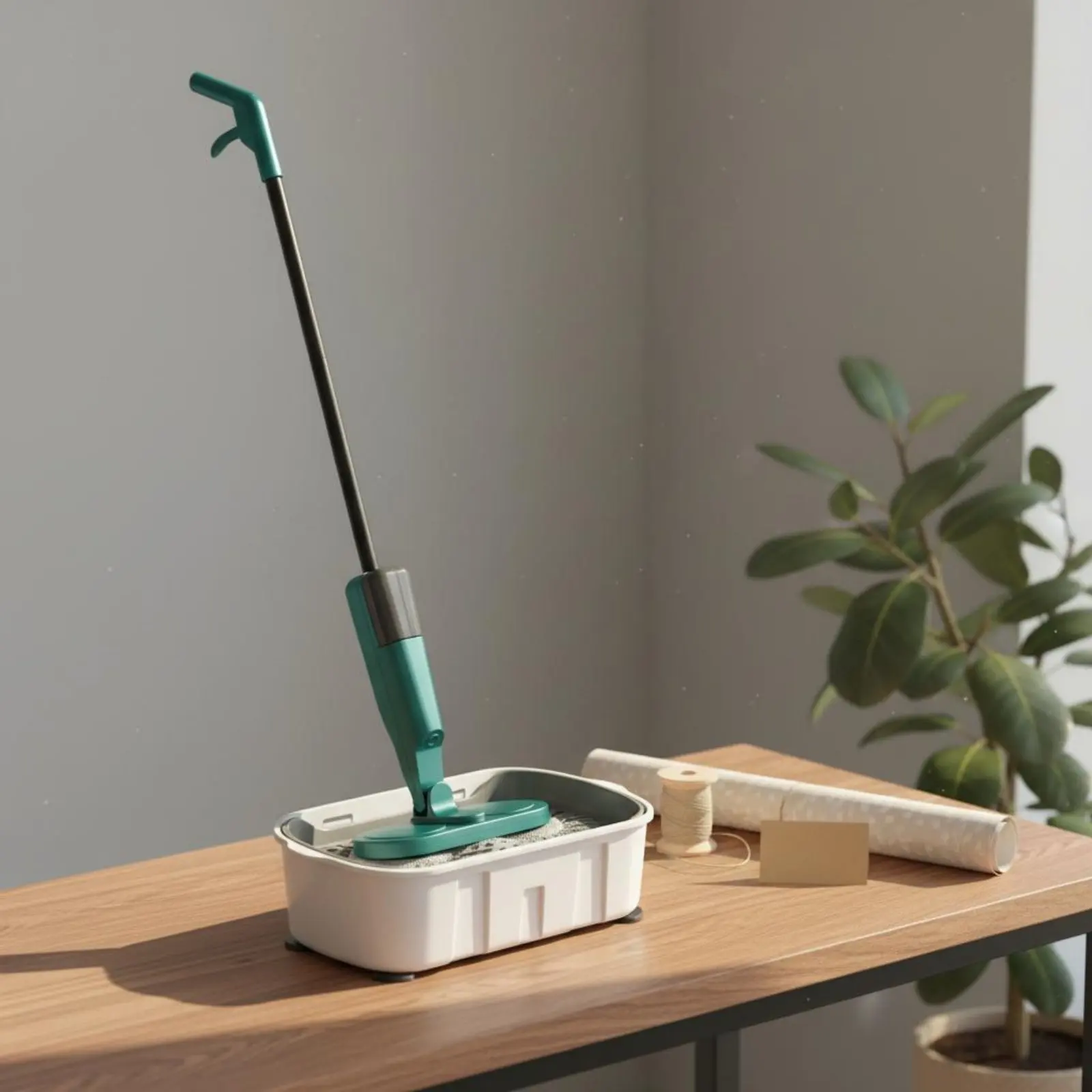 

Rotating Mop USB Rechargeable Wireless Electric Mop Home Cleaning Tool Washable Pads