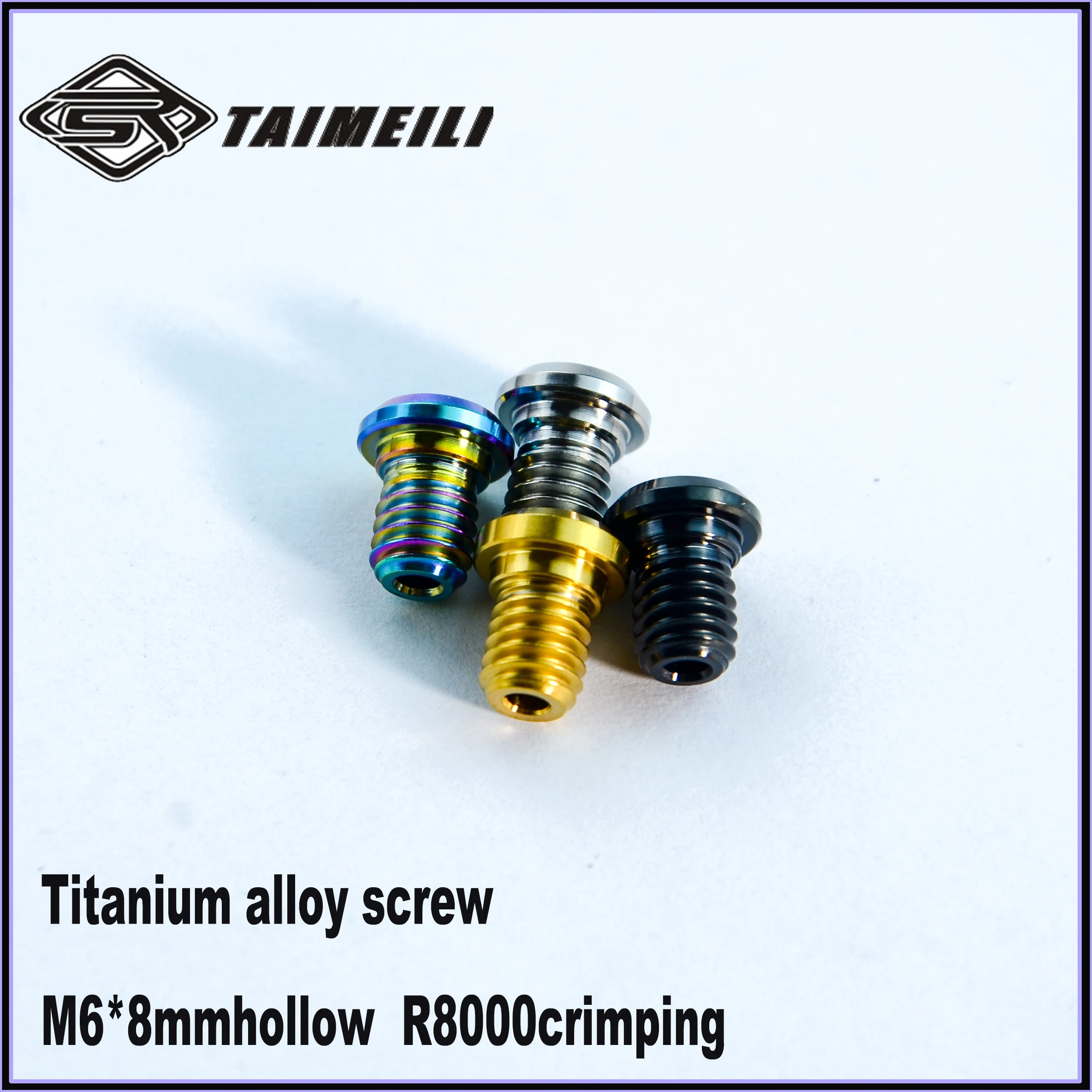 TAIMEILI titanium alloy screw bicycle speed change locking screw r8000 lock wire modification and repair