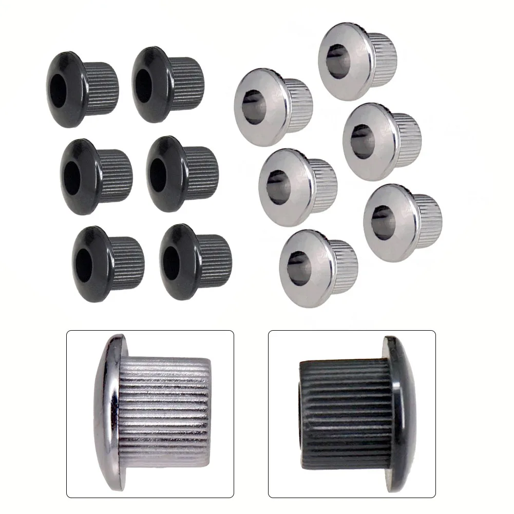 Machine Heads Tuners Tuner Bushes Tuner Bushes Metal Bushes Ferrules Nuts For Vintage Guitar Musical Instruments High Quality view 6