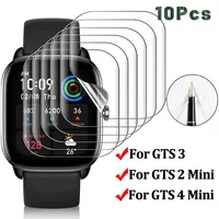 10/1Pcs Hydrogel Film For Amazfit GTS 3 GTS 2 4Mini Smartwatch Screen Protector For Xiaomi Huami Amazfit GTS3 GTS4 Mini Film