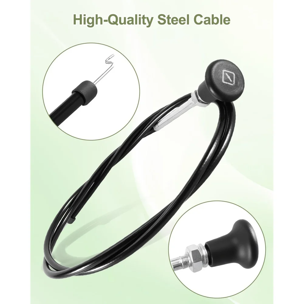 

Compatible Lawn Mower Control Cable Replacement 290370 for Choke Control Smooth Engine Operation and Maintenance