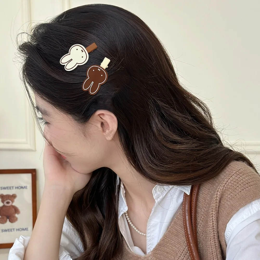 لطيف ميفي الخريف والشتاء سلسلة الرجعية إكسسوارات الشعر لطيف الكرتون دبوس الشعر مزيج الأطفال والكبار أغطية الرأس #5