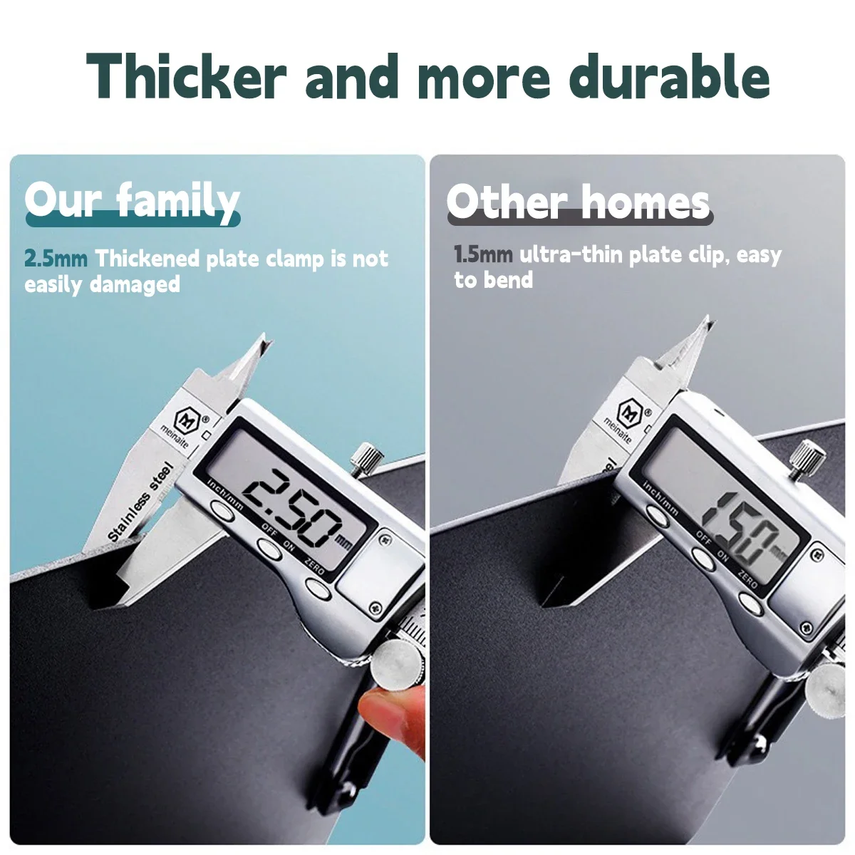 A4/A5 Clipboard Folder Large Capacity Durable Thickened Board Clip Multipurpose Office&School Organizer for Portable Storage