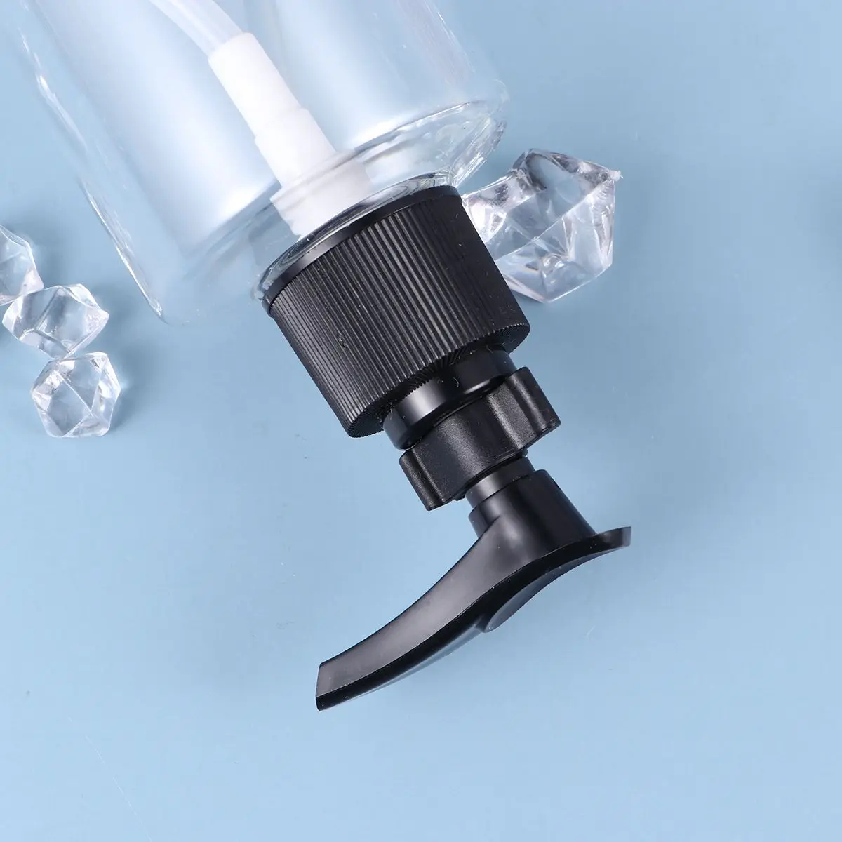 Bouteilles en plastique rechargeables, pompe à pression, grande capacité, voyage, salle de bains, conteneurs vides, sous-emballage en PET, articles de toilette, 6 pièces