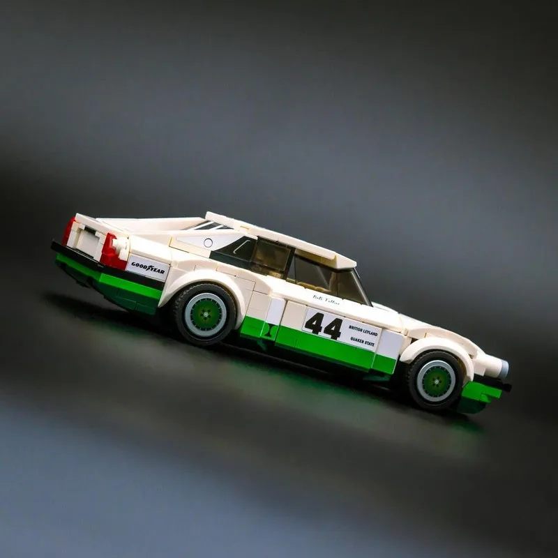 MOC-210883 新しいクラシックな象徴的な都市スポーツレーシングカービルディングブロックモデル、パーツ415個、男の子の子供の誕生日ビルディングおもちゃギフト