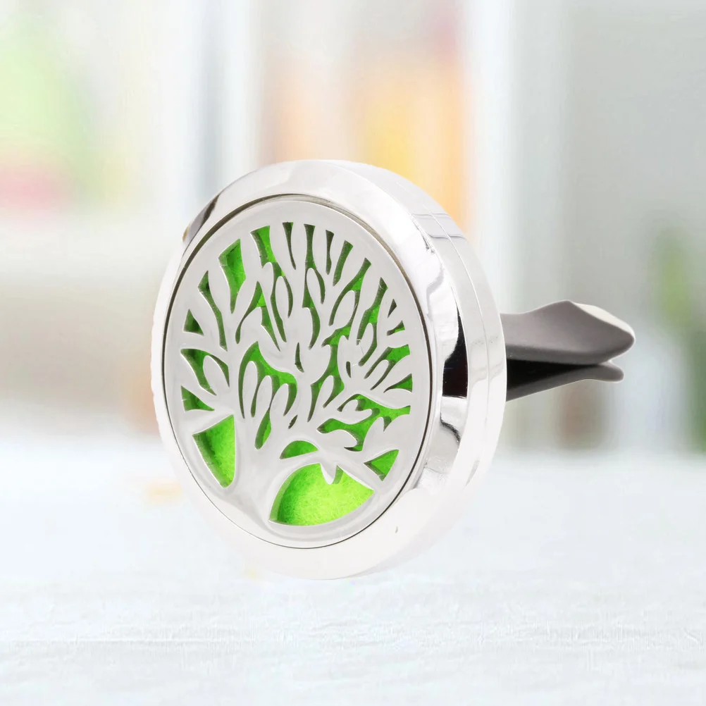 

Car Perfume Locket Air Freshener Aromatherapy Diffuser Clip Essential Oil Diffusers for Oils