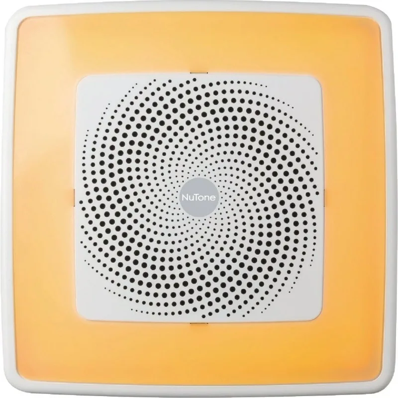 SPK110RGBL ChromaComfort พัดลมดูดอากาศในห้องน้ําพร้อมลําโพง Bluetooth Sensonic และไฟ LED สีขาว