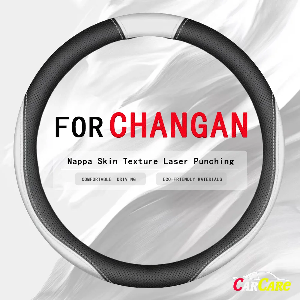 

Car Suede Leather Steering Wheel Cover For Changan UNI-K UNI-T CS15 CS35 CS55 CS75 PLUS CS85 Coupe CS95 Alsvin CX70 Accessories