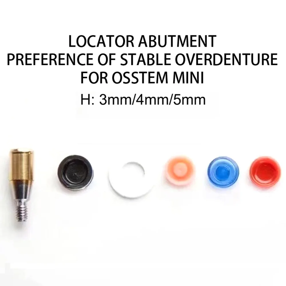 Dental Products Overdenture Attachment locator Abutment For  Osstem mini series Implant accessories