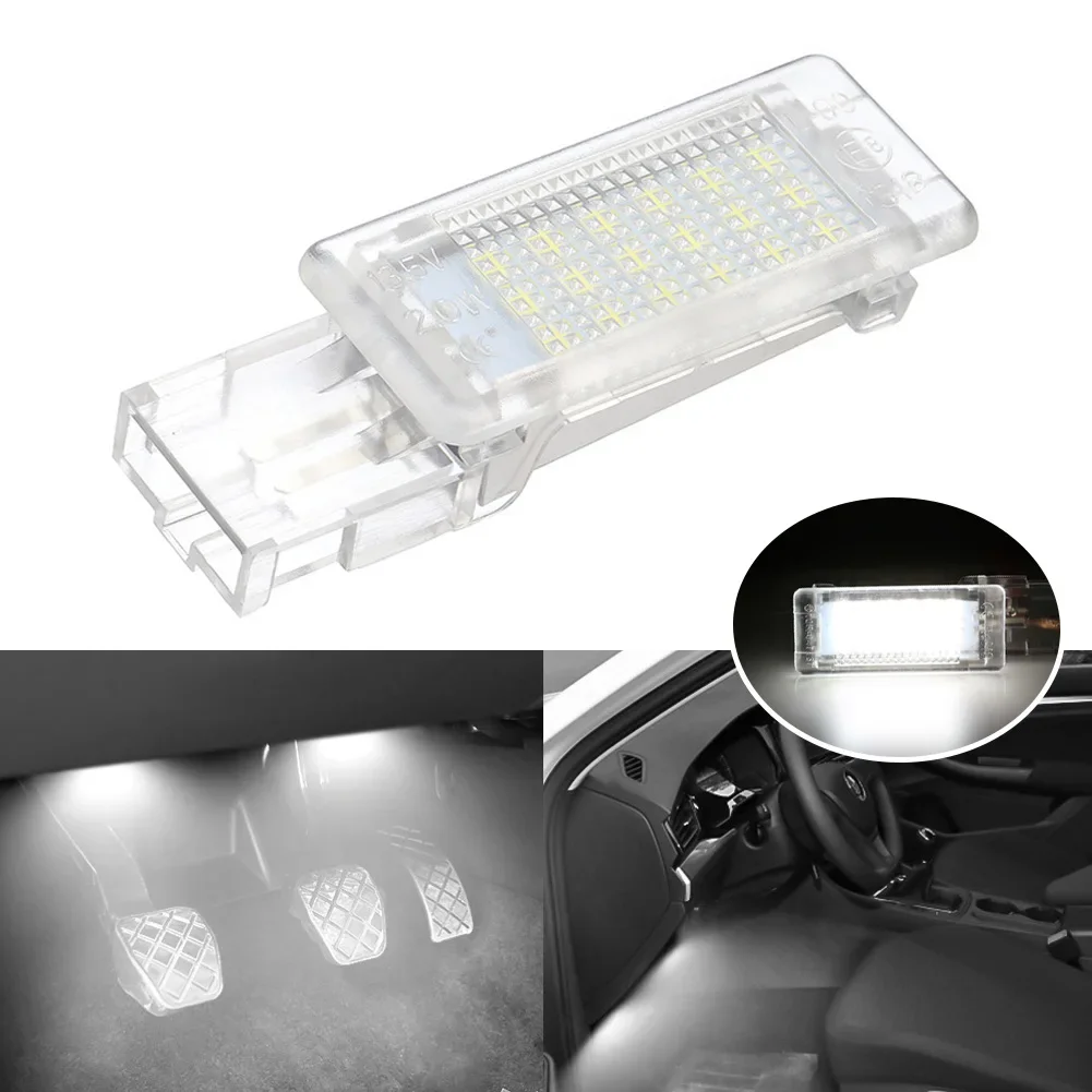 LED Car Interior Footwell Light Courtesy Under Door Light For VW Golf Polo Scirocco Passat CC Tiguan Jetta Caddy Tourage Sharan