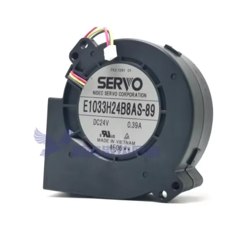 

SERVO E1033H24B8AS-89 DC 24V 0.39A 97x97x33mm 3-Wire Server Cooling Fan