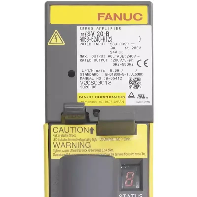 

A06B-6240-H123 Новый сервопривод Fanuc в наличии, быстрая доставка