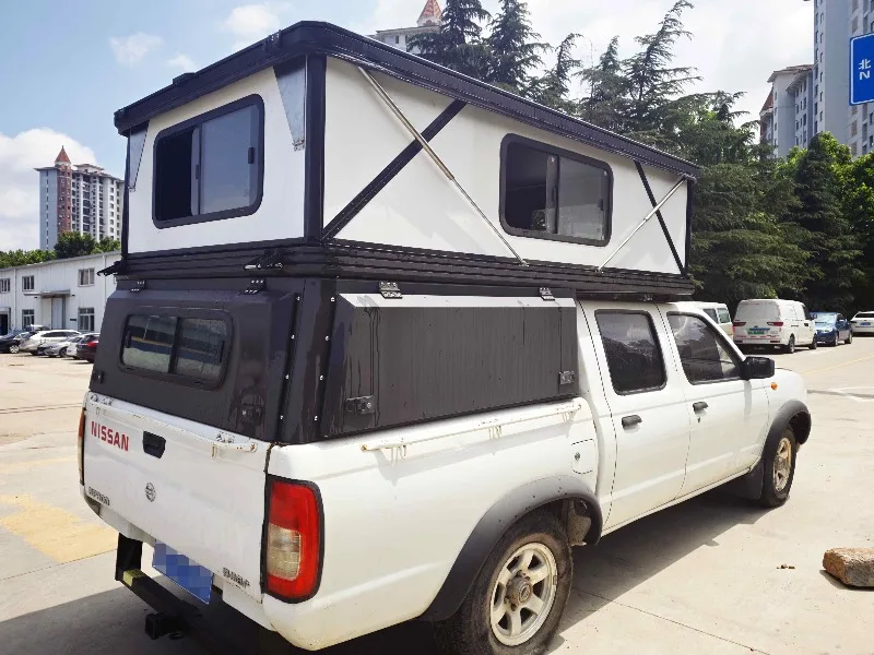 Aluminum Shell Car Rooftop Tent High Quality Factory Made Hard Side Pop-up Camper For F150 Ranger Hilux Customize