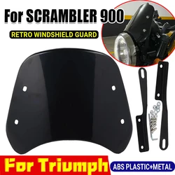 For Triumph Scrambler 900 1200 1200 XE 1200 XC Accessories Windshield Windscreen Wind Screen Deflector Wind Shield Guard