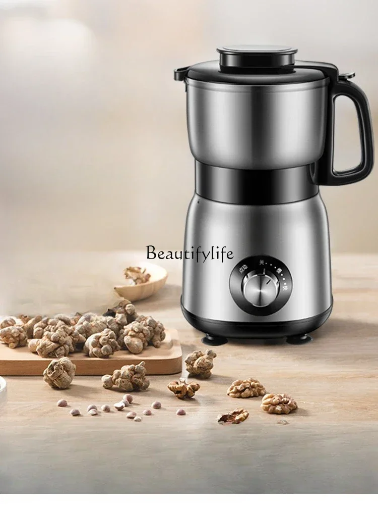 

Mill Household pulverizer Dry grinding of whole grains Traditional Chinese medicine pulverizer Small stainless steel grinder