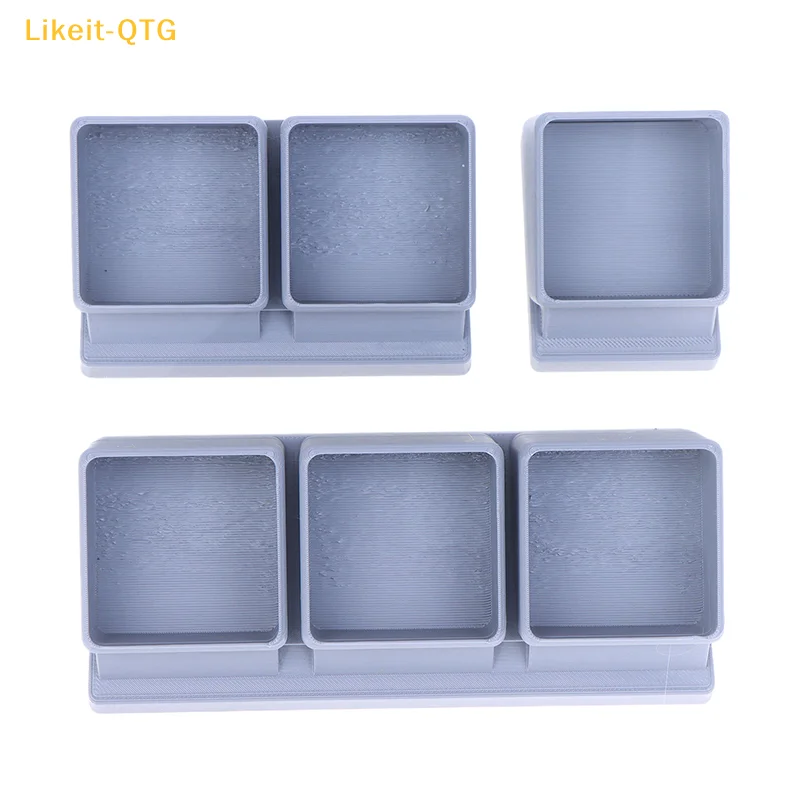 

Хит продаж! Пластиковая подставка-органайзер для красок и клея, для флаконов 40 мл, для ультратонких моделей, для панелей и контурных флаконов.