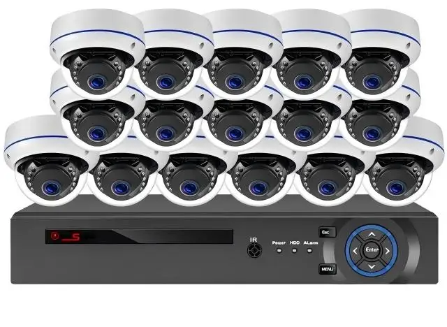 Picture 3: 8MP 5MP 32CH Dome POE Security Camera System H.265 Two Way Audio 4K 8CH POE NVR CCTV Camera Kit Night Vision
