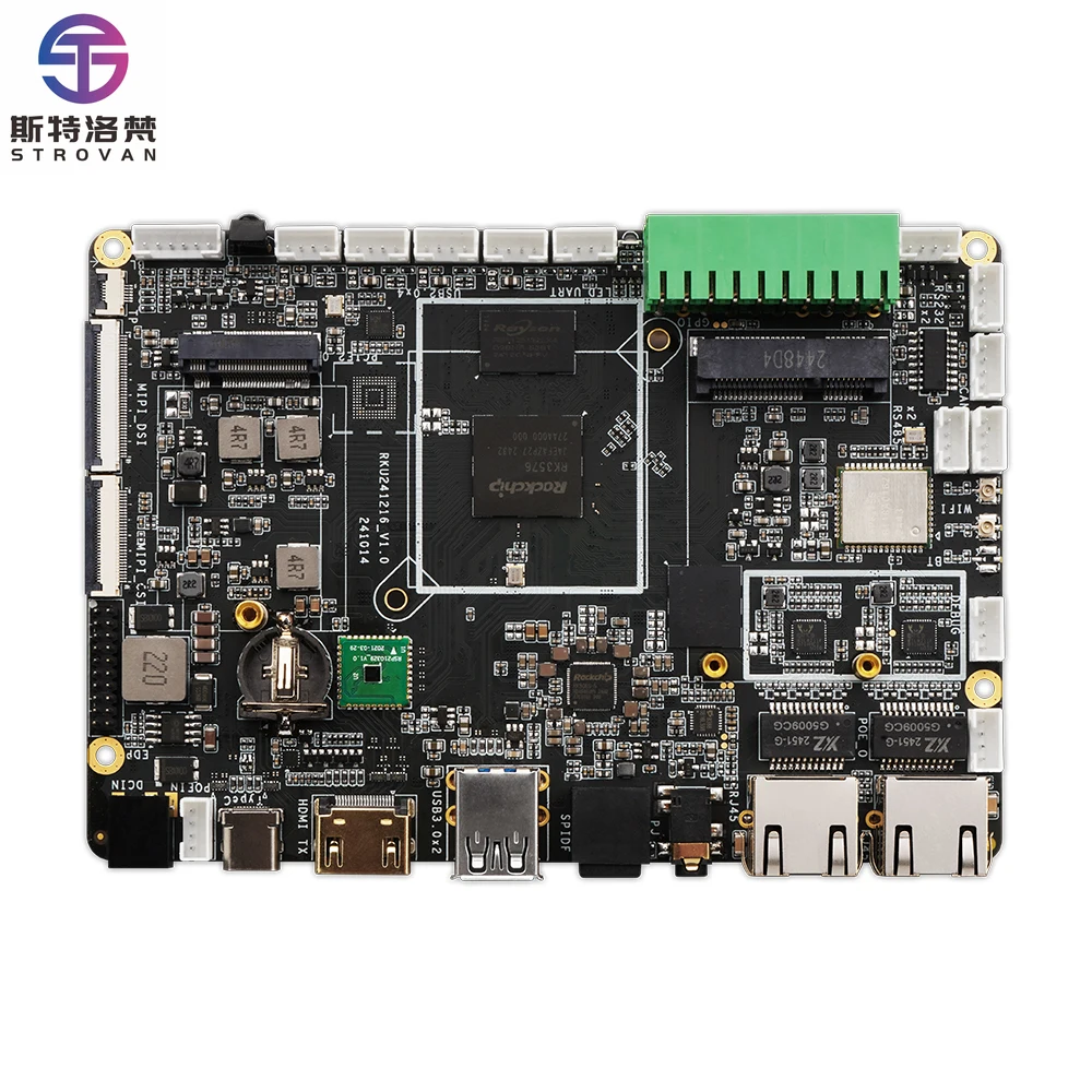 

DB3576 Supports Debian Compact 3.5 Inch IoT Single-board RK3576 Industry Development Board
