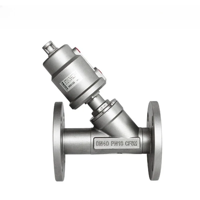 

Stainless Steel Flange Angle Seat Valve Steam DN50 Solenoid Valve Angle Muffler Design